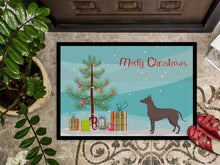 Load image into Gallery viewer, Mexican Hairless Dog Xolo Christmas Tree Doormat - 24x36 Decorative Floor Mat – Indoor/Outdoor Rug with Artistic Flair CK3570JMAT