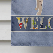 Load image into Gallery viewer, American Hairless Terrier Welcome Flag Canvas House Size CK3573CHF