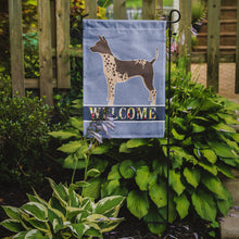 Load image into Gallery viewer, American Hairless Terrier Welcome Garden Flag - Outdoor Decorative Yard Flag CK3573GF
