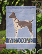 Load image into Gallery viewer, American Hairless Terrier Welcome Garden Flag - Outdoor Decorative Yard Flag CK3573GF