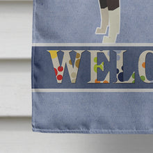 Load image into Gallery viewer, American Staffordshire Terrier Welcome Flag Canvas House Size CK3574CHF