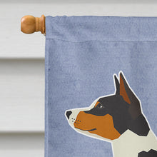 Load image into Gallery viewer, Basenji Welcome Flag Canvas House Size CK3576CHF