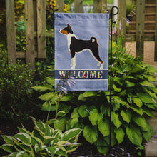 Load image into Gallery viewer, Basenji Welcome Garden Flag - Outdoor Decorative Yard Flag CK3576GF