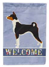 Load image into Gallery viewer, Basenji Welcome Garden Flag - Outdoor Decorative Yard Flag CK3576GF