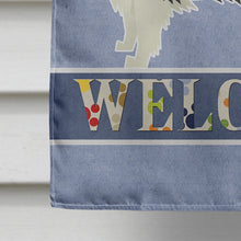 Load image into Gallery viewer, Border Collie Welcome Flag Canvas House Size CK3581CHF