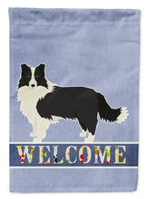 Load image into Gallery viewer, Border Collie Welcome Flag Canvas House Size CK3581CHF
