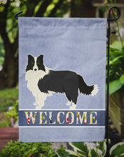 Load image into Gallery viewer, Border Collie Welcome Garden Flag - Outdoor Decorative Yard Flag CK3581GF