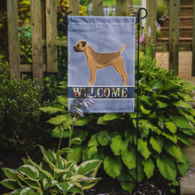 Load image into Gallery viewer, Border Terrier Welcome Garden Flag - Outdoor Decorative Yard Flag CK3582GF