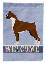 Load image into Gallery viewer, Boxer Welcome Flag Canvas House Size CK3585CHF