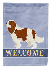 Load image into Gallery viewer, Cavalier Spaniel Welcome Garden Flag - Outdoor Decorative Yard Flag CK3588GF