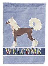 Load image into Gallery viewer, Chinese Crested Welcome Garden Flag - Outdoor Decorative Yard Flag CK3590GF