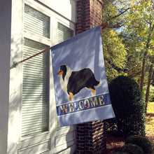 Load image into Gallery viewer, Collie Welcome Flag Canvas House Size CK3591CHF
