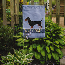 Load image into Gallery viewer, Dachshund Welcome Garden Flag - Outdoor Decorative Yard Flag CK3592GF