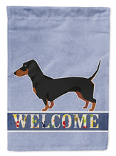 Load image into Gallery viewer, Dachshund Welcome Garden Flag - Outdoor Decorative Yard Flag CK3592GF