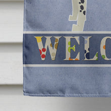 Load image into Gallery viewer, Dalmatian Welcome Flag Canvas House Size CK3593CHF