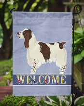 Load image into Gallery viewer, English Springer Spaniel Welcome Garden Flag - Outdoor Decorative Yard Flag CK3596GF
