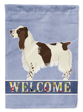 Load image into Gallery viewer, English Springer Spaniel Welcome Garden Flag - Outdoor Decorative Yard Flag CK3596GF