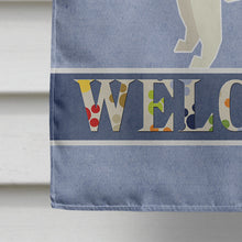 Load image into Gallery viewer, French Bulldog Welcome Flag Canvas House Size CK3598CHF