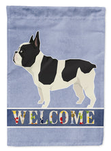 Load image into Gallery viewer, French Bulldog Welcome Garden Flag - Outdoor Decorative Yard Flag CK3598GF
