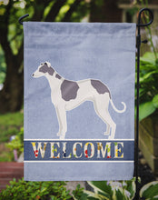 Load image into Gallery viewer, Greyhound Welcome Garden Flag - Outdoor Decorative Yard Flag CK3602GF