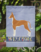 Load image into Gallery viewer, Ibizan Hound Welcome Garden Flag - Outdoor Decorative Yard Flag CK3604GF