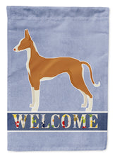 Load image into Gallery viewer, Ibizan Hound Welcome Garden Flag - Outdoor Decorative Yard Flag CK3604GF