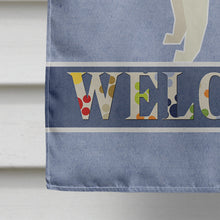 Load image into Gallery viewer, Jack Russell Terrier Welcome Flag Canvas House Size CK3606CHF