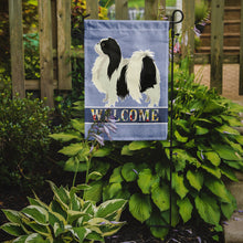 Load image into Gallery viewer, Japanese Chin Welcome Garden Flag - Outdoor Decorative Yard Flag CK3607GF