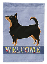 Load image into Gallery viewer, Lancashire Terrier Welcome Flag Canvas House Size CK3609CHF