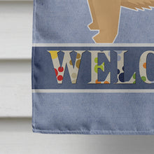 Load image into Gallery viewer, Norwich Terrier Welcome Flag Canvas House Size CK3610CHF