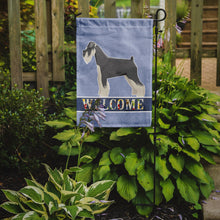 Load image into Gallery viewer, Schnauzer Welcome Garden Flag - Outdoor Decorative Yard Flag CK3618GF