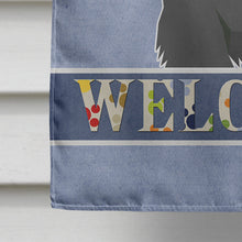 Load image into Gallery viewer, Scottish Terrier Welcome Flag Canvas House Size CK3619CHF