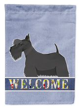 Load image into Gallery viewer, Scottish Terrier Welcome Flag Canvas House Size CK3619CHF