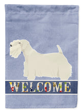 Load image into Gallery viewer, Sealyham Terrier Welcome Garden Flag - Outdoor Decorative Yard Flag CK3620GF