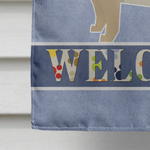 Load image into Gallery viewer, Swedish Vallhund Welcome Flag Canvas House Size CK3625CHF