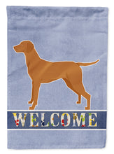Load image into Gallery viewer, Vizsla Welcome Flag Canvas House Size CK3627CHF