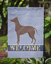 Load image into Gallery viewer, Mexican Hairless Dog Xolo Welcome Garden Flag - Outdoor Decorative Yard Flag CK3629GF