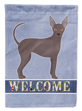 Load image into Gallery viewer, Abyssinian or African Hairless Dog Welcome Flag Canvas House Size CK3630CHF