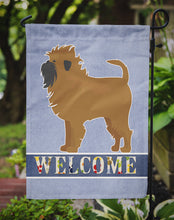 Load image into Gallery viewer, Tan Affenpinscher Welcome Garden Flag - Outdoor Decorative Yard Flag CK3631GF