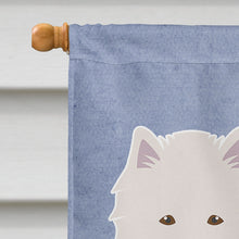 Load image into Gallery viewer, American Eskimo Welcome Flag Canvas House Size CK3633CHF