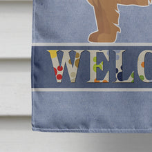 Load image into Gallery viewer, Airedale Terrier Welcome Flag Canvas House Size CK3636CHF