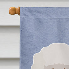 Load image into Gallery viewer, Bichon Fris? Welcome Flag Canvas House Size CK3637CHF