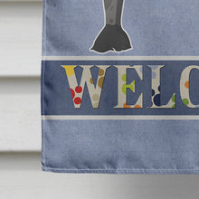 Load image into Gallery viewer, Chinese Crested Welcome Flag Canvas House Size CK3639CHF