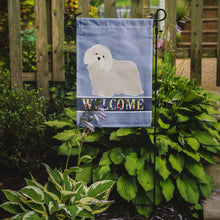 Load image into Gallery viewer, Coton de Tulear Welcome Garden Flag - Outdoor Decorative Yard Flag CK3640GF