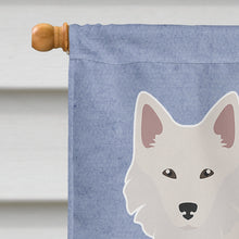 Load image into Gallery viewer, Danish Spitz Welcome Flag Canvas House Size CK3642CHF