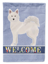 Load image into Gallery viewer, Danish Spitz Welcome Flag Canvas House Size CK3642CHF