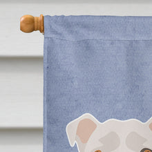 Load image into Gallery viewer, Bulldog, English Bulldog Welcome Flag Canvas House Size CK3645CHF