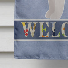 Load image into Gallery viewer, Bulldog, English Bulldog Welcome Flag Canvas House Size CK3645CHF