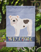 Load image into Gallery viewer, Bulldog, English Bulldog Welcome Garden Flag - Outdoor Decorative Yard Flag CK3645GF