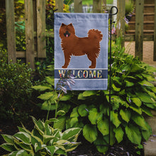 Load image into Gallery viewer, Eurasier or Eurasian dog Welcome Garden Flag - Outdoor Decorative Yard Flag CK3646GF